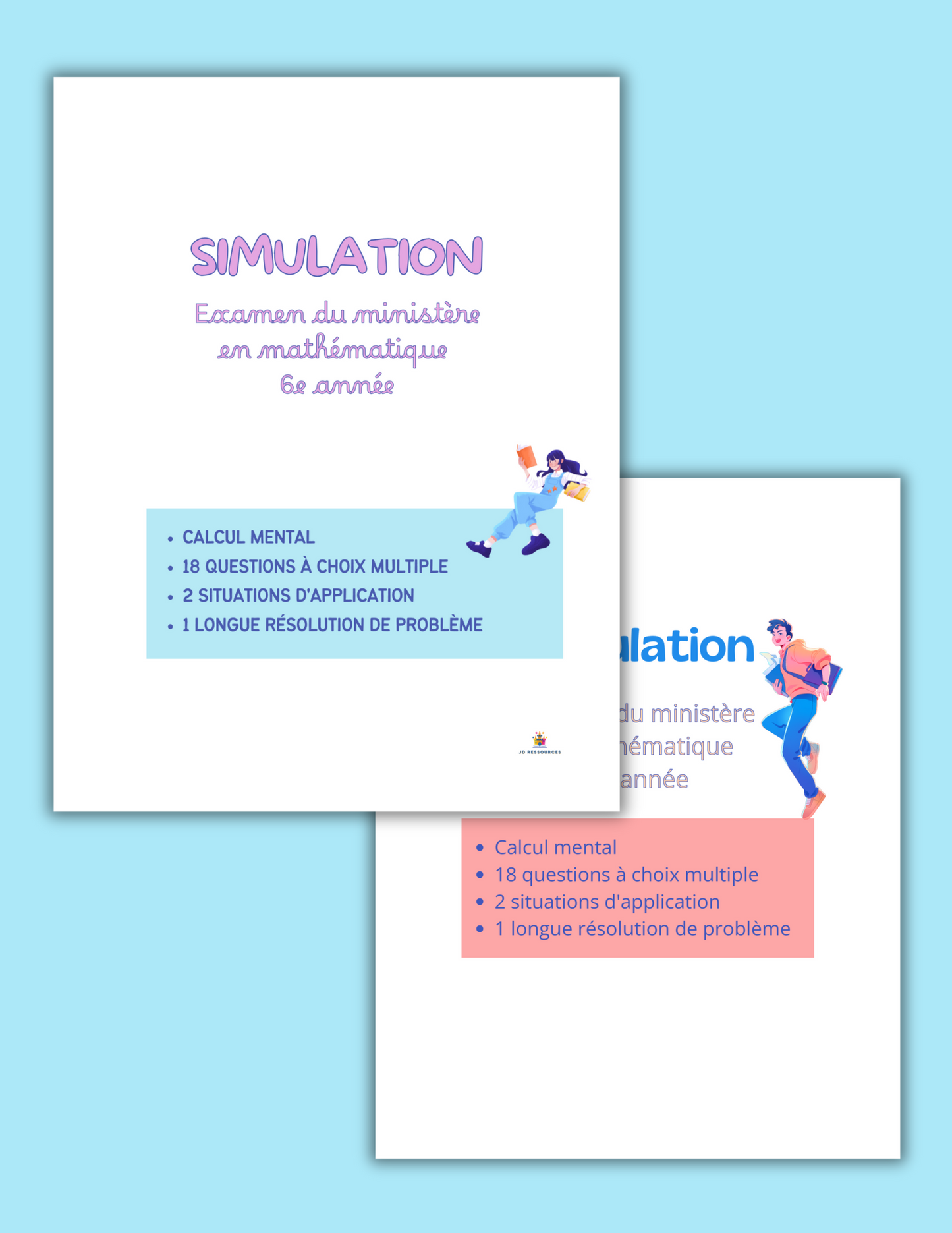 Trousse complète- Préparation aux Examens du Ministère- 6e année