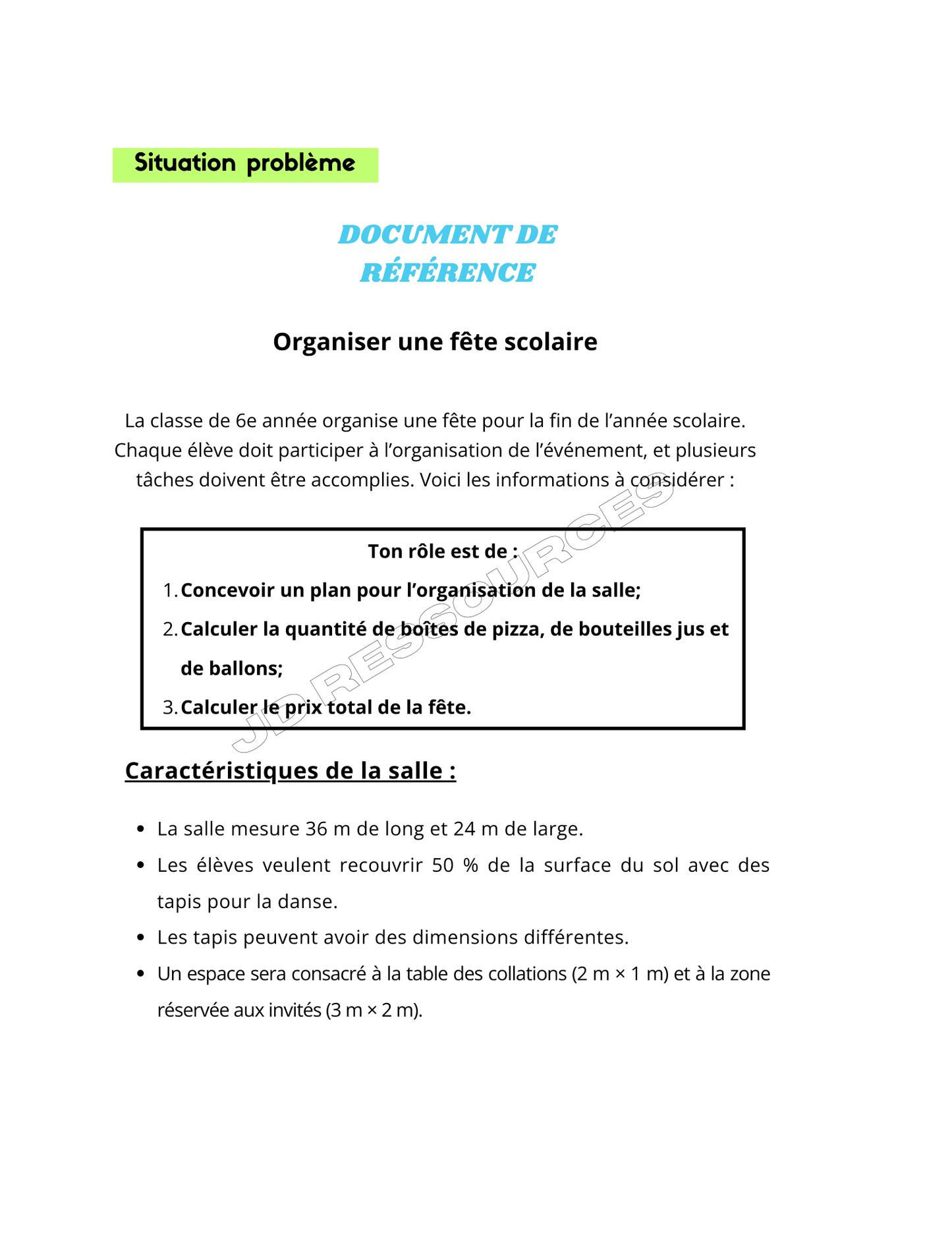 Trousse complète- Préparation aux Examens du Ministère- 6e année