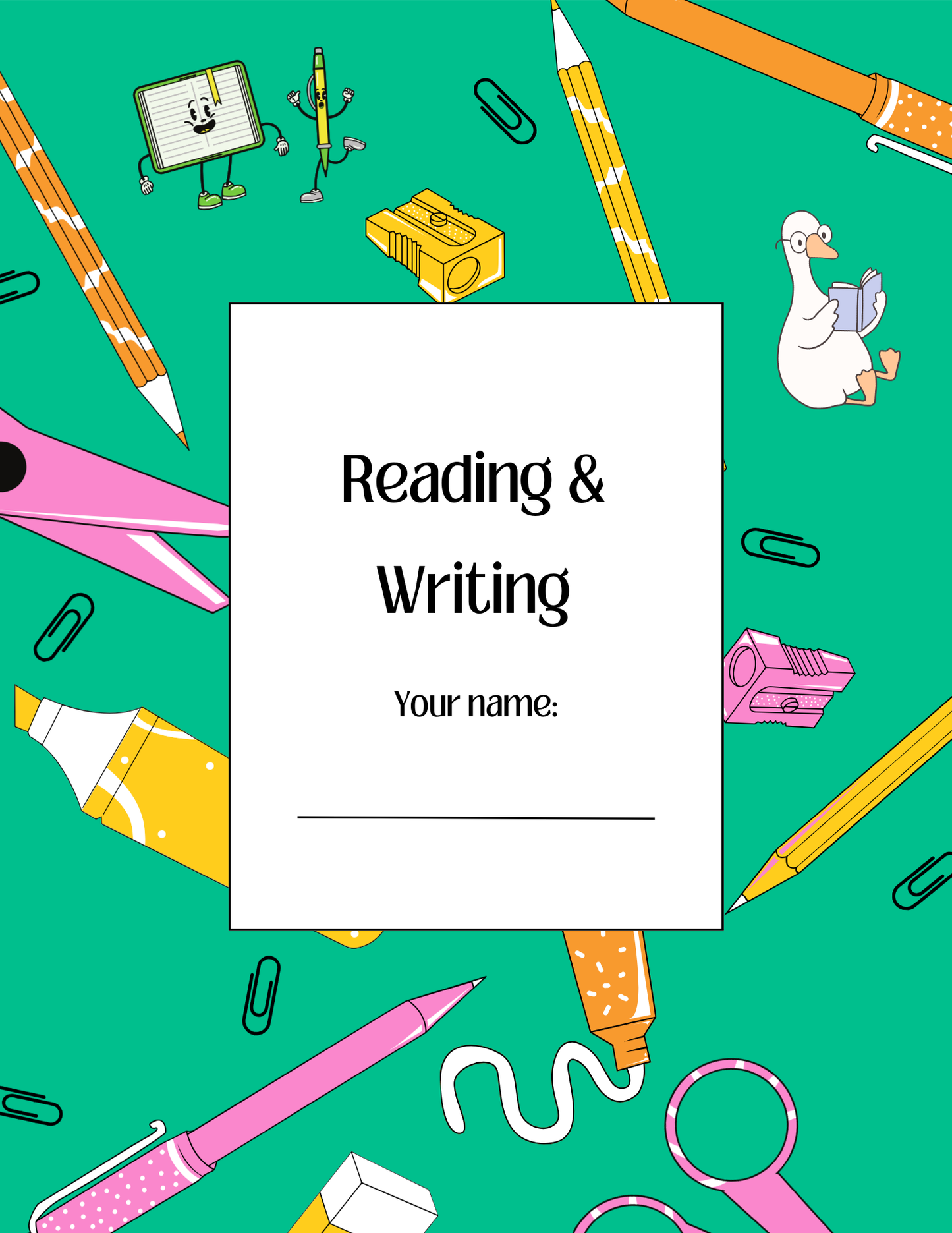 Reading & Writing - 35 pages