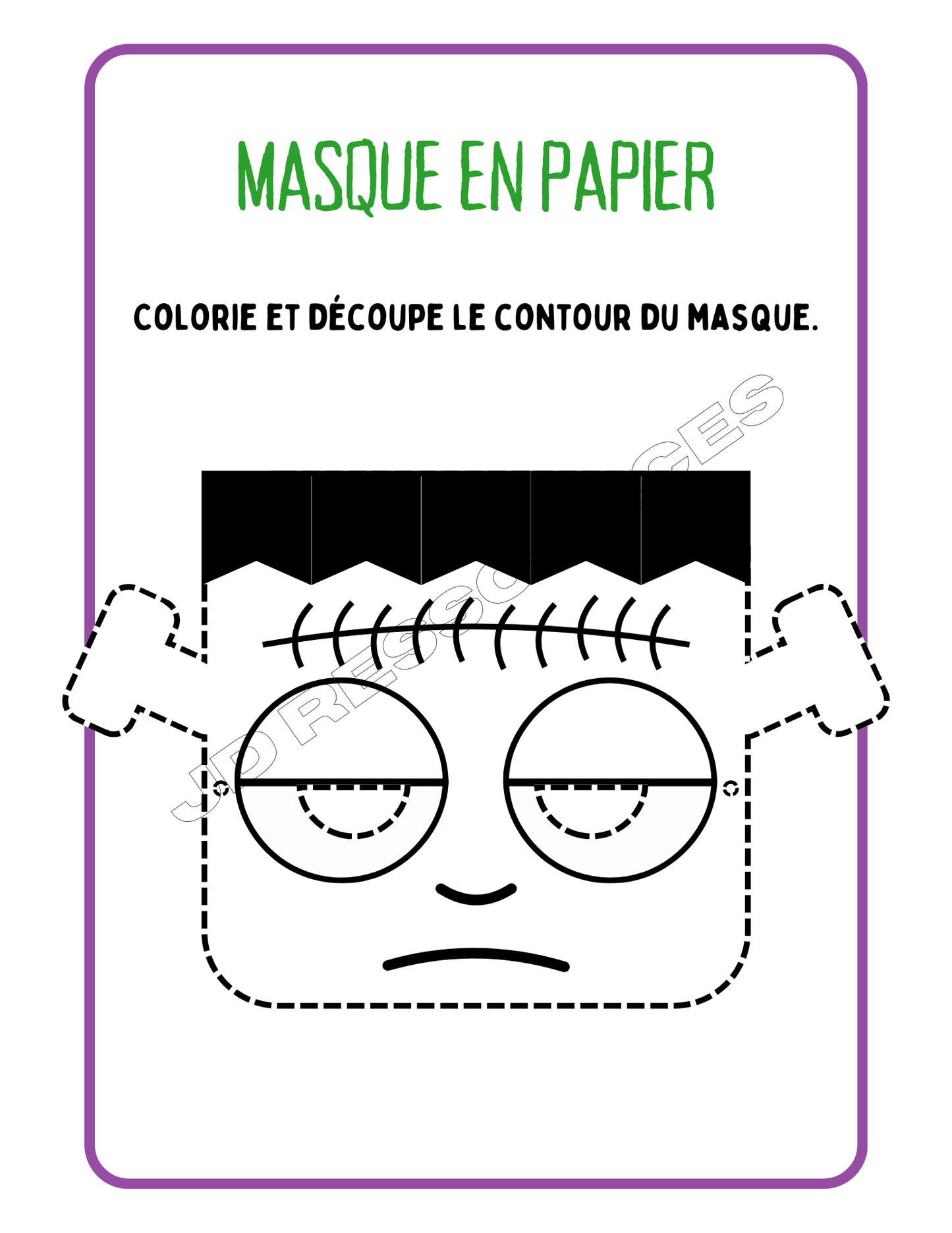 Cahier de jeux sur l'Halloween