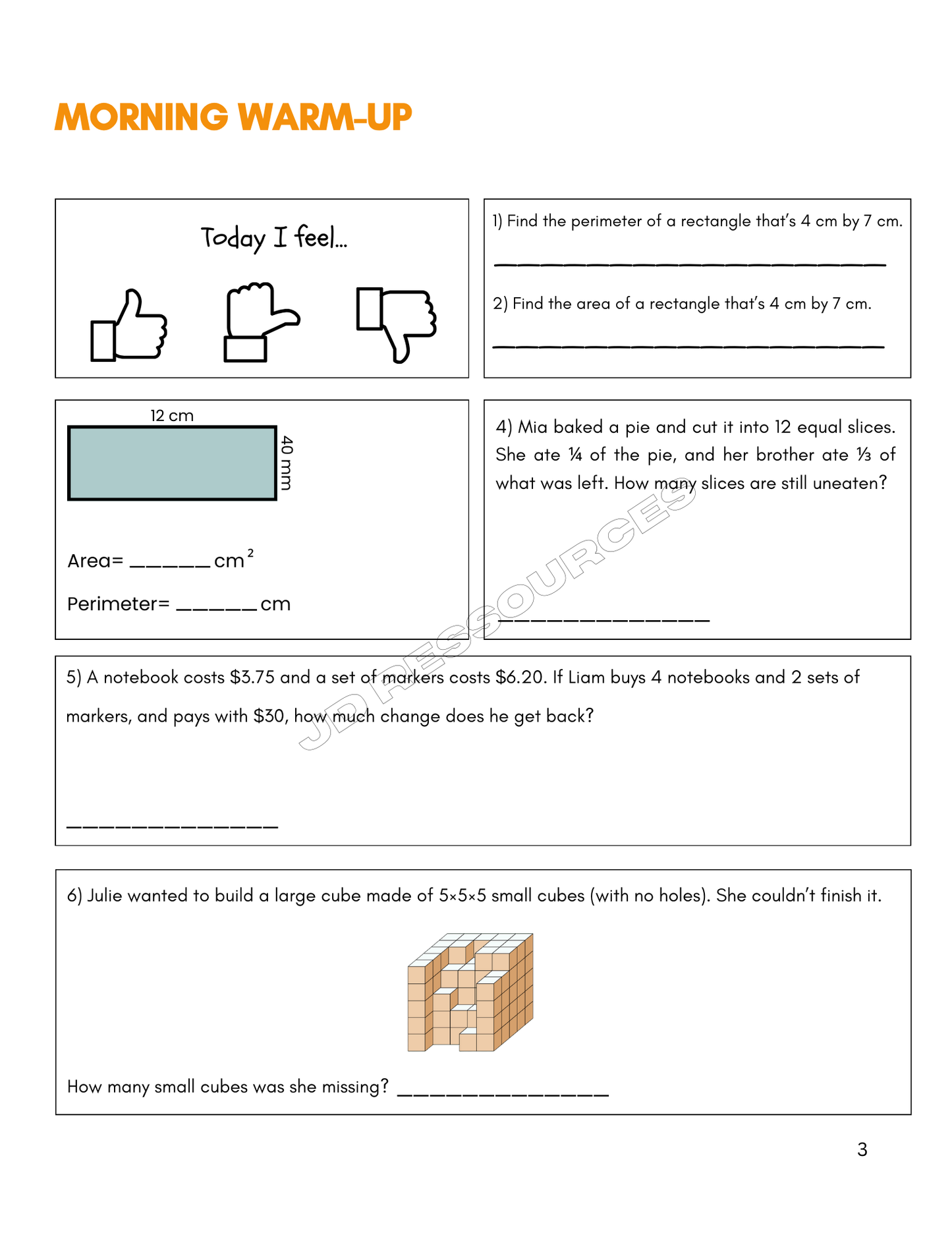 Simulation | Ministry exam | Grade 6