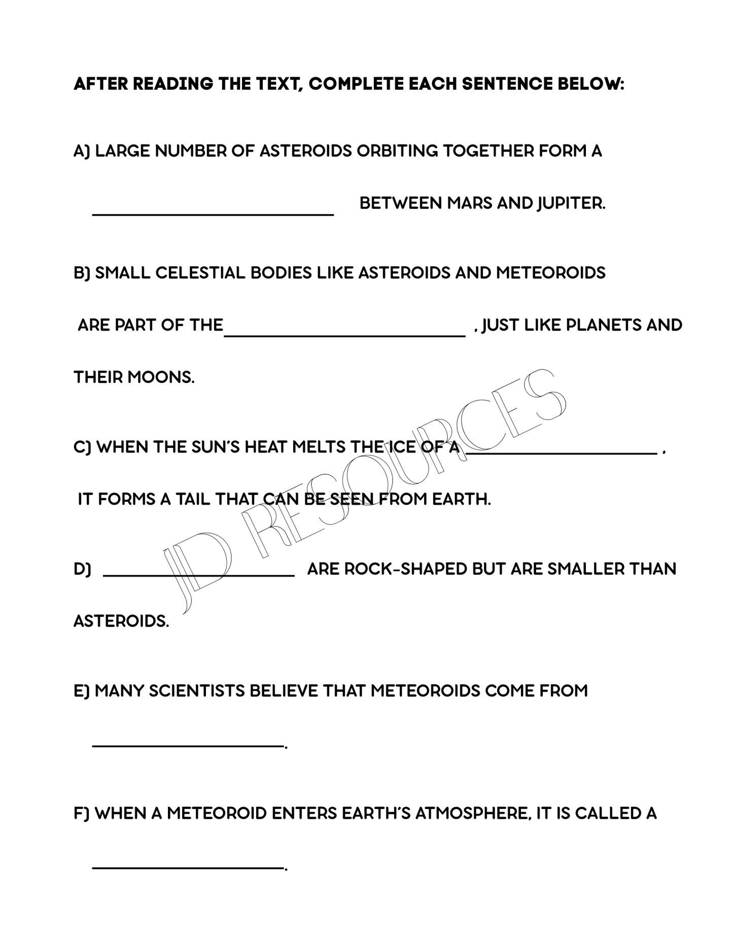 Science Pack - 20 pages