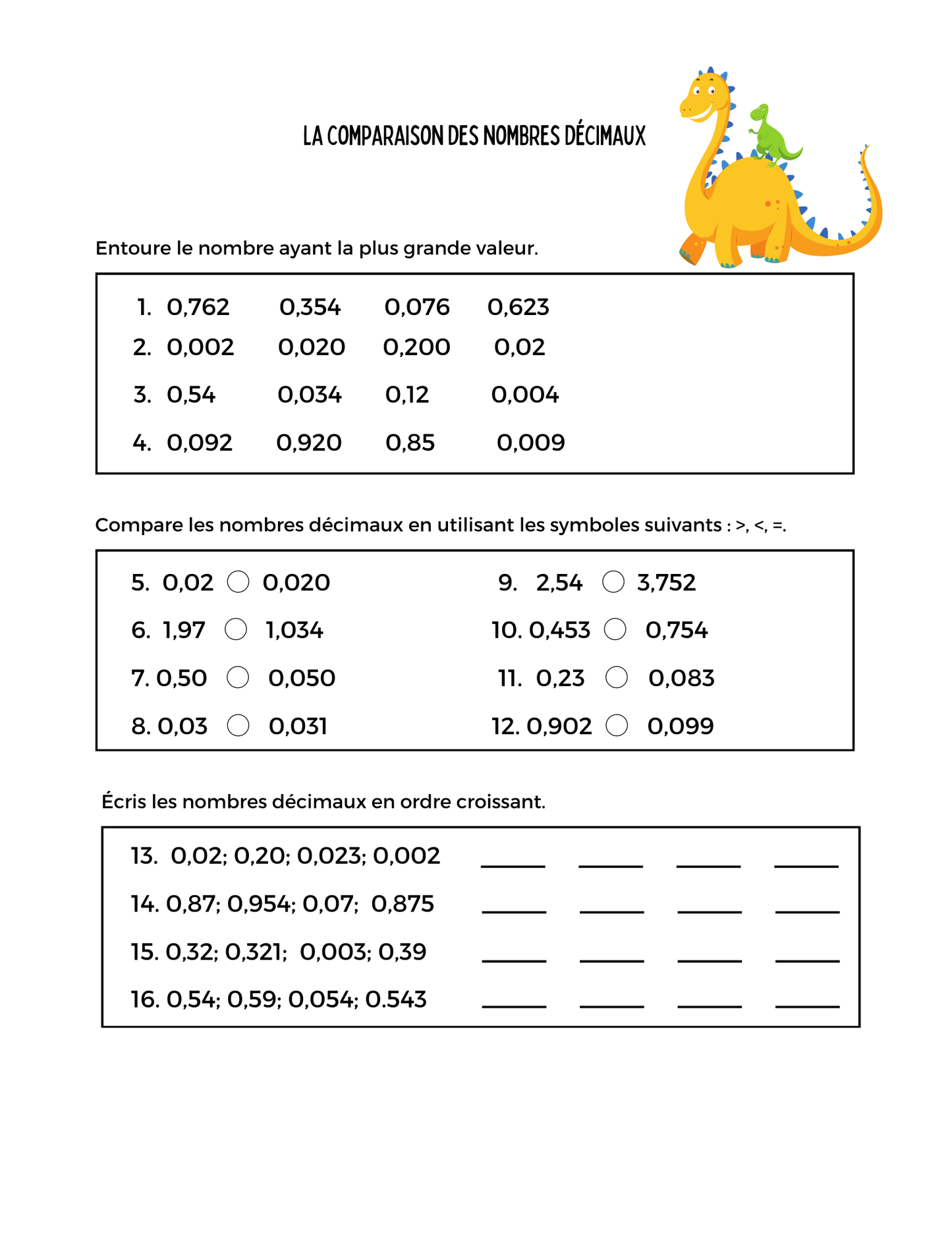 Trousse complète- Préparation aux Examens du Ministère- 6e année