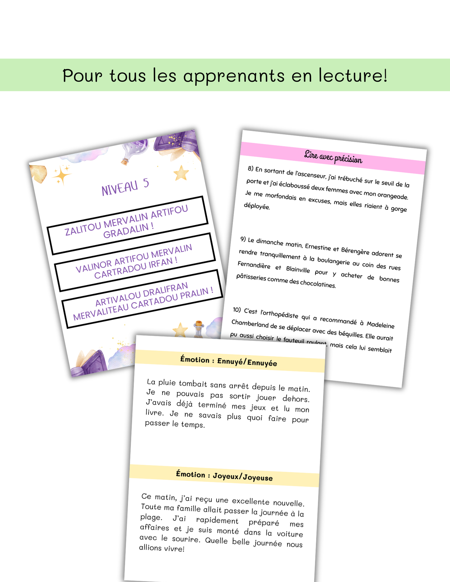 Fluidité en lecture