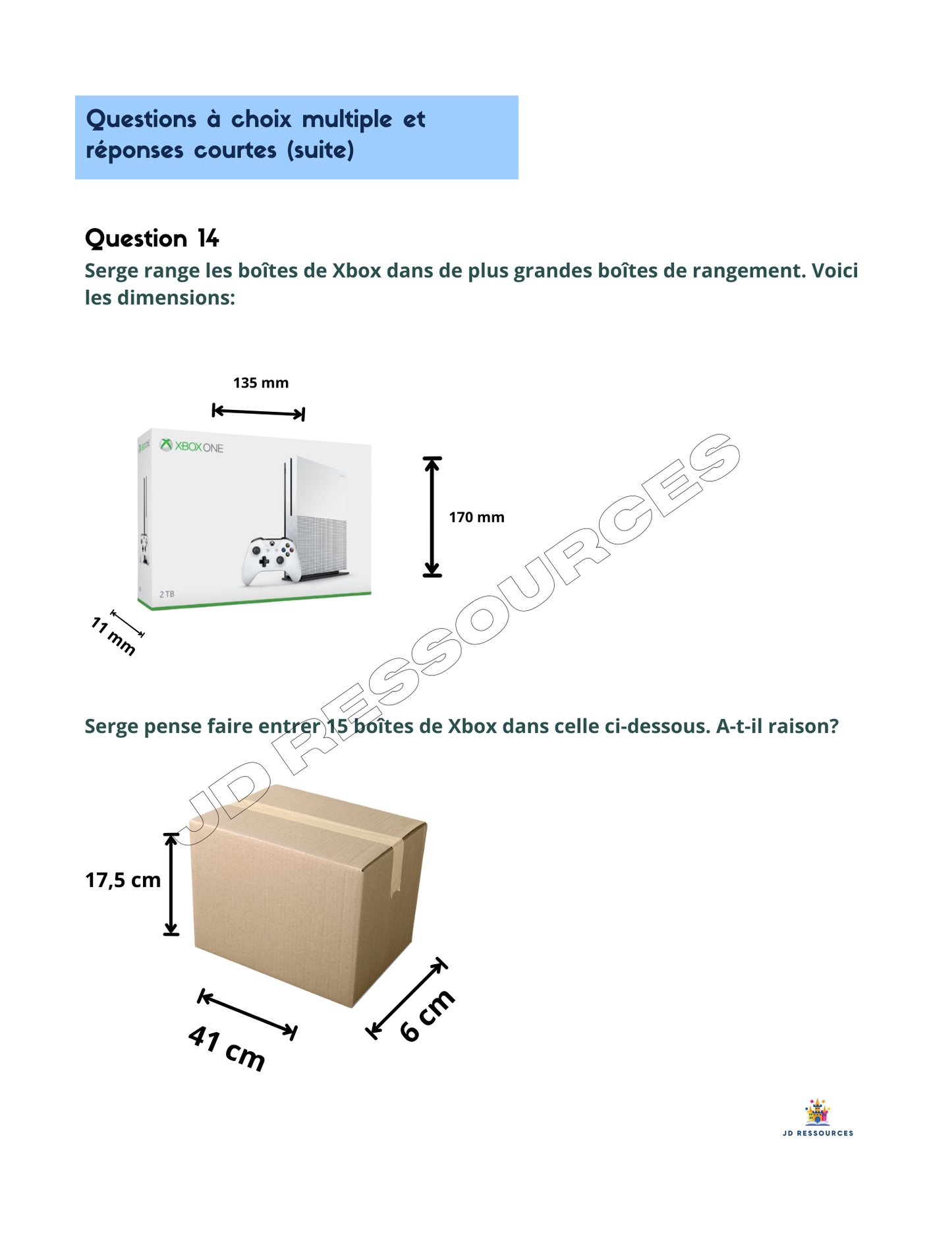 Trousse complète- Préparation aux Examens du Ministère- 6e année