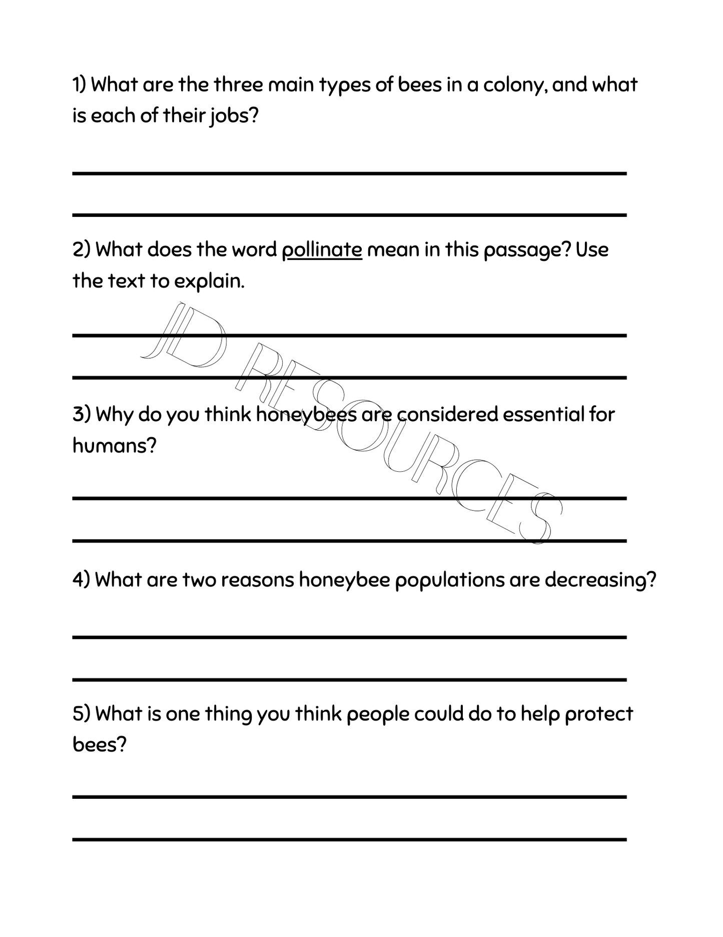 Reading & Writing - 35 pages