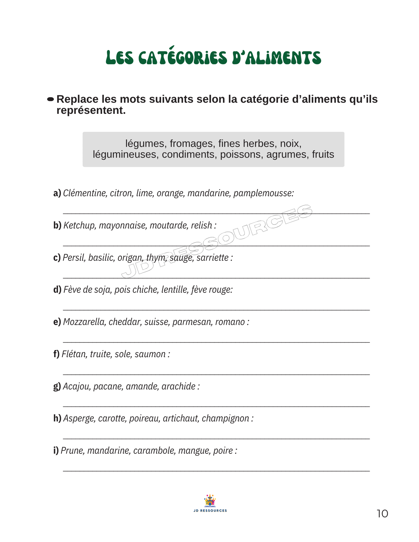 Toutes nos ressources à rabais | 700 pages | Pour les enfants entre 8 à 12 ans