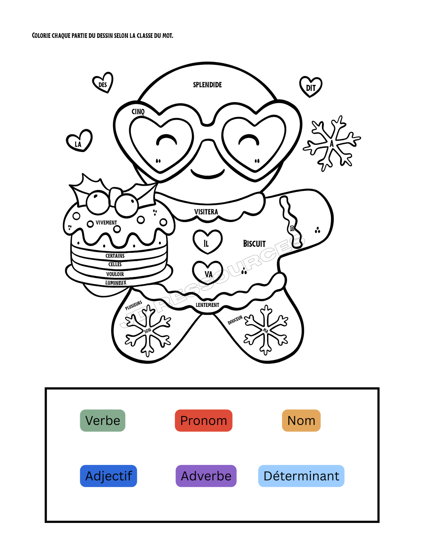 Activités sur le thème des fêtes