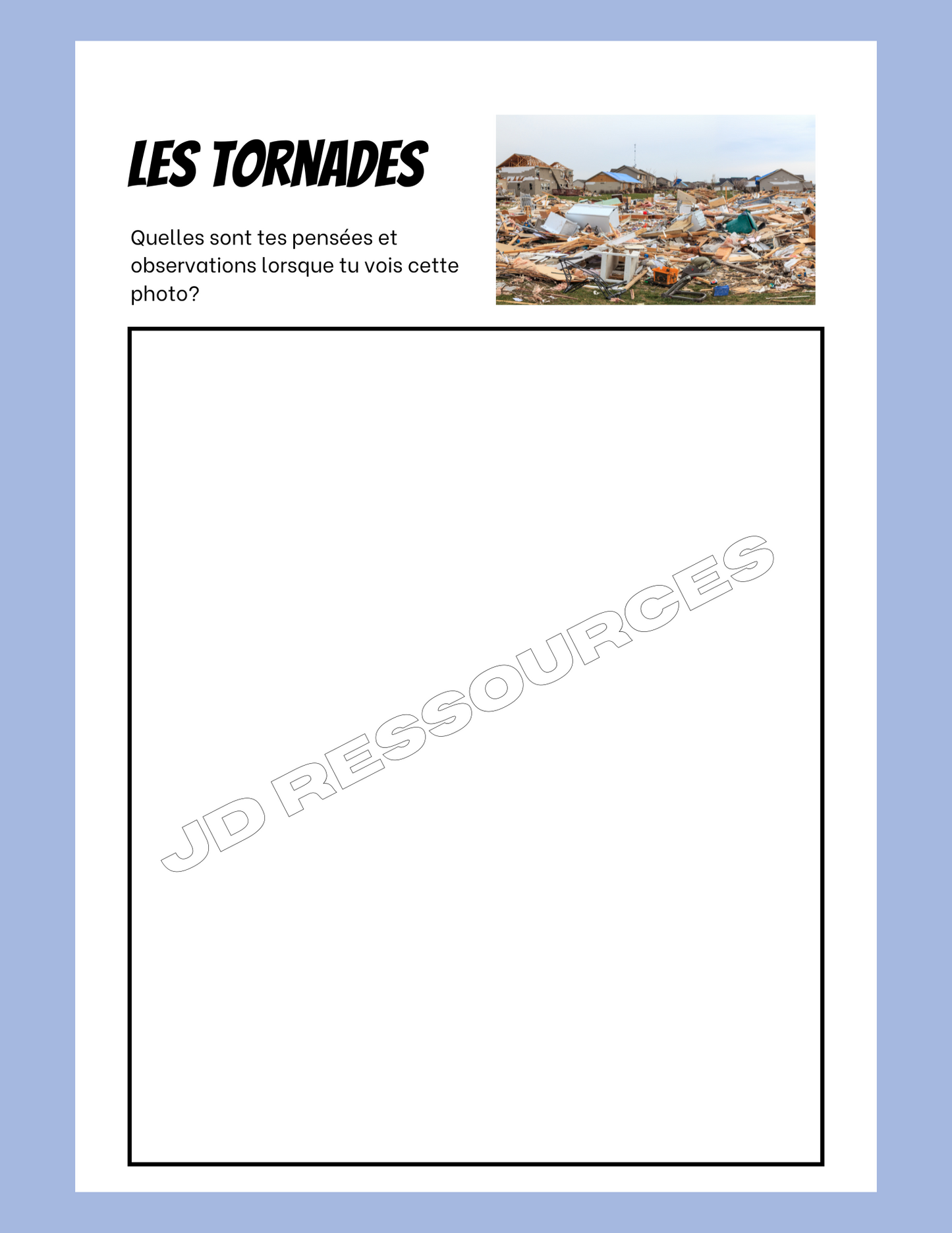 Les tornades