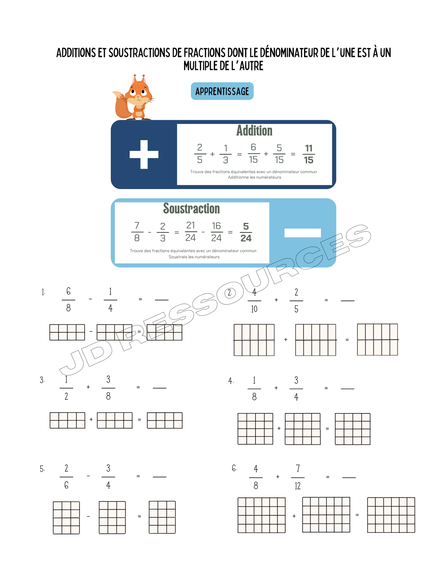 Cahier de mathématiques| 48 pages