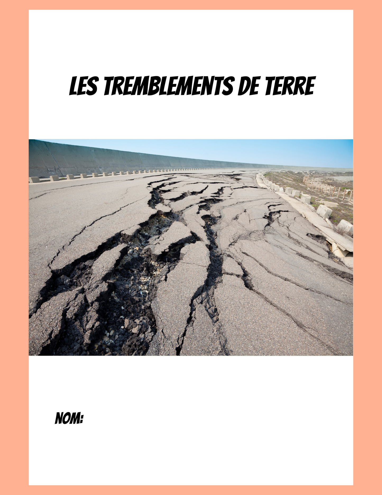 Les tremblements de terre