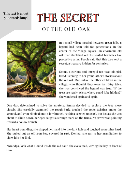 3 Reading Comprehension Passages with Questions - 23 pages