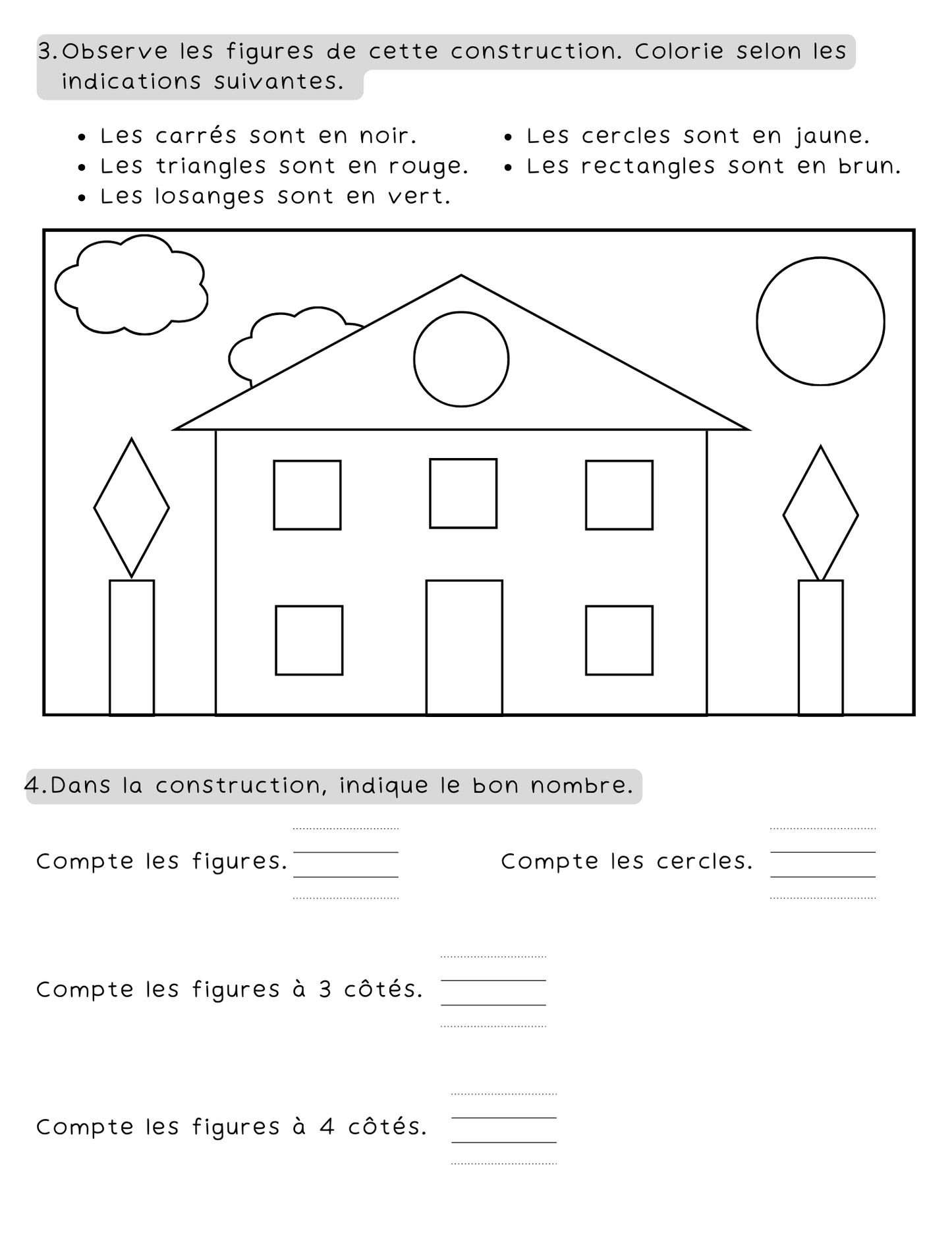 1er cycle - mathématiques
