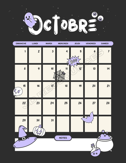 Cahier de jeux sur l'Halloween