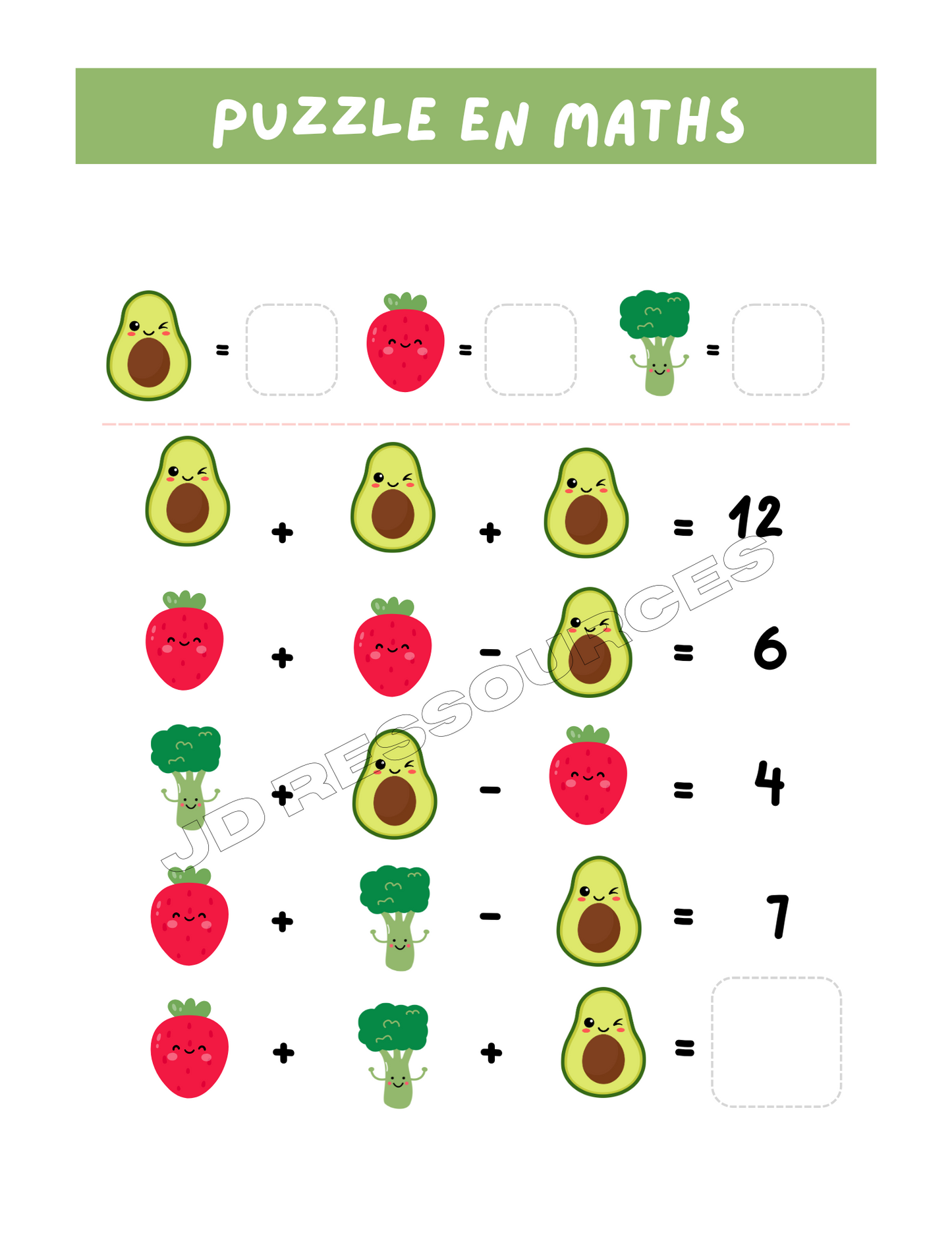 Opérations en mathématiques