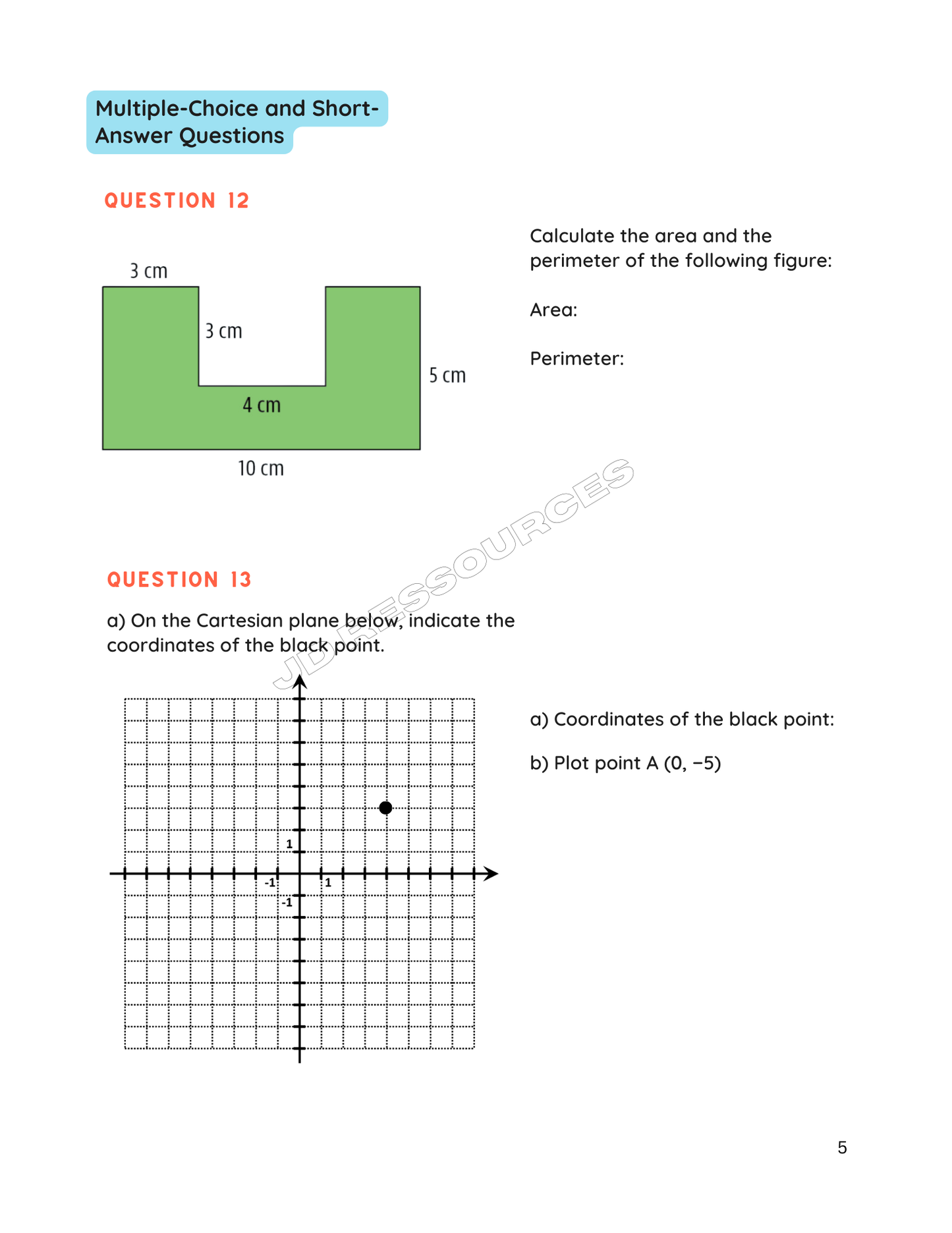 Simulation | Ministry exam | Grade 6