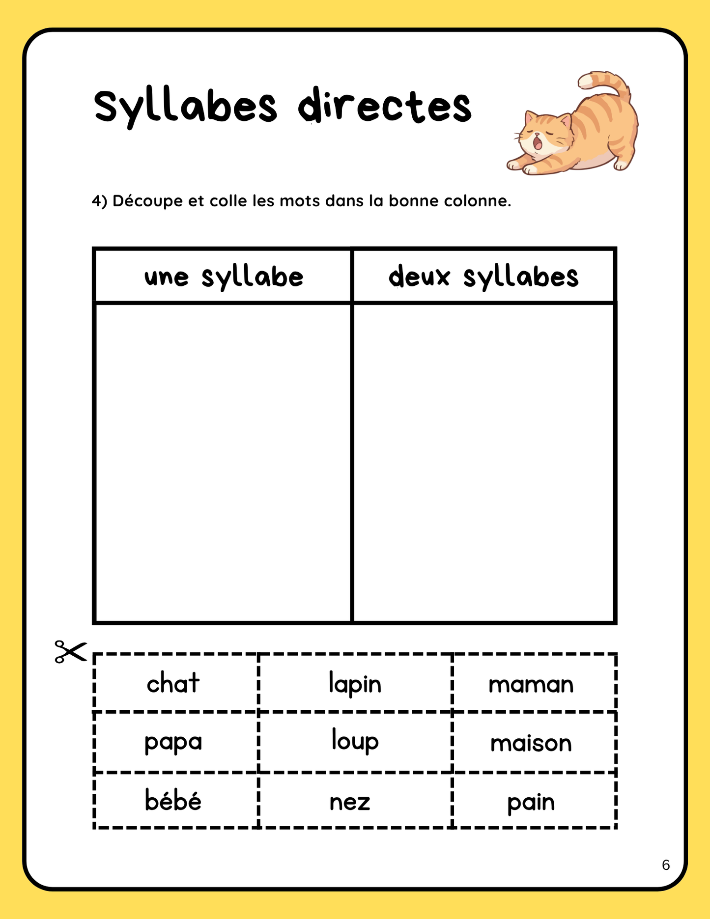 1er cycle- La grammaire