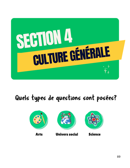 4-en -1 | L'examen d'entrée au secondaire privé ou international au Québec