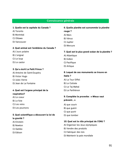 4-en -1 | L'examen d'entrée au secondaire privé ou international au Québec