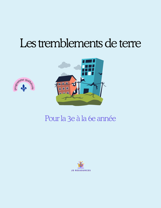 Les tremblements de terre