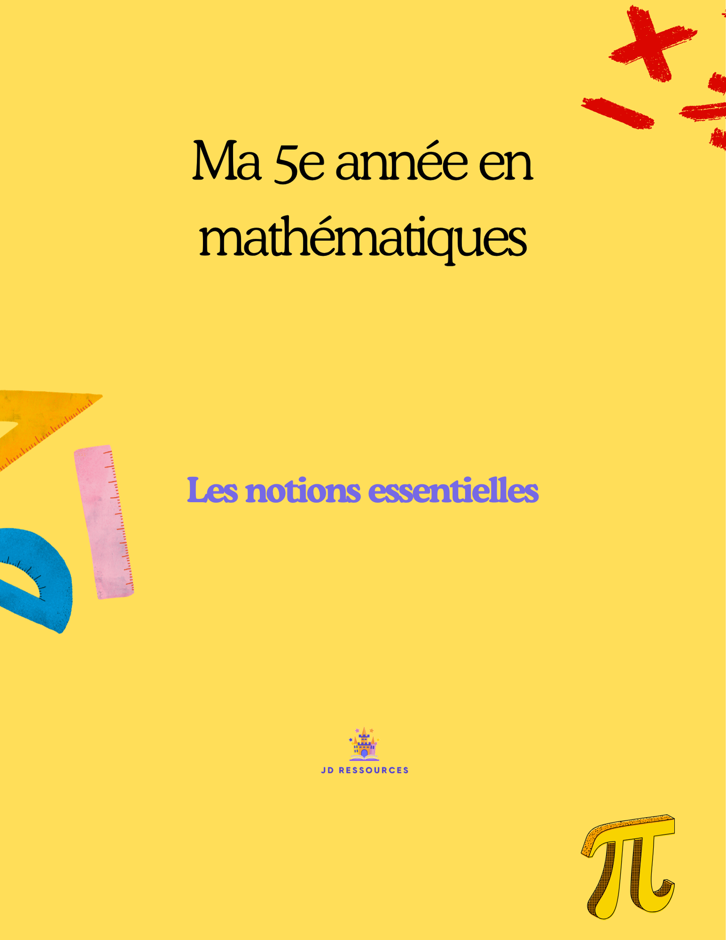 Ma 5e année en mathématiques