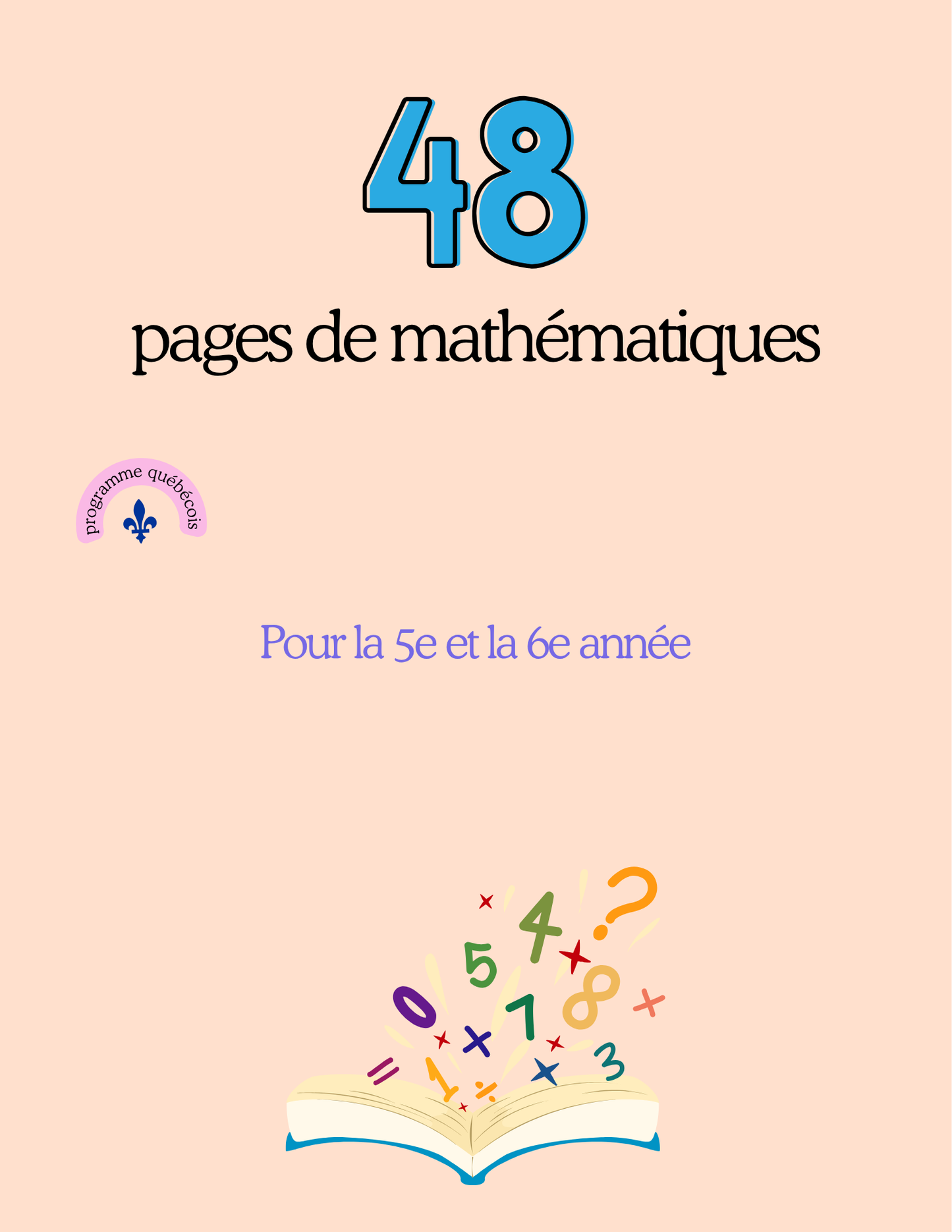 Mathematics notebook | 48 pages