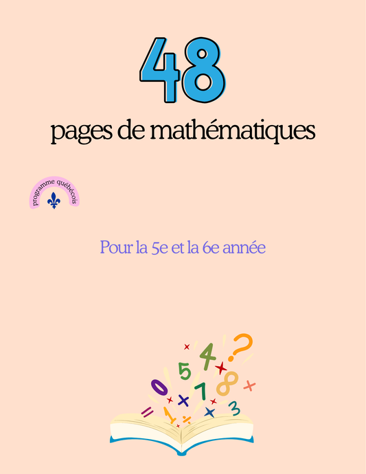48 pages en mathématiques