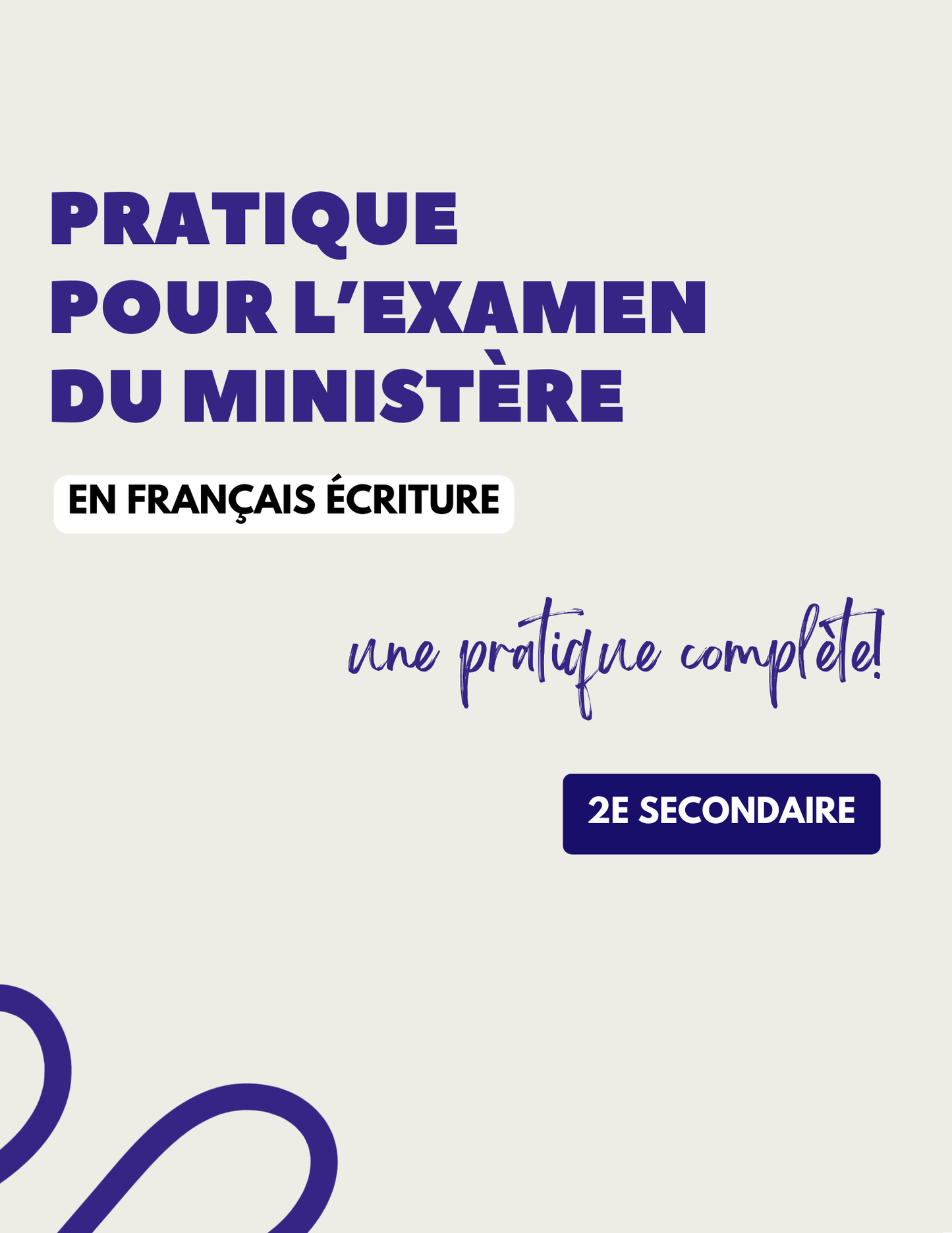 Trousse complète-Pratique ministérielle 2e secondaire-écriture