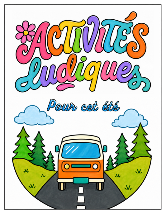 ☀️ Activités ludiques pour cet été – 7 à 12 ans