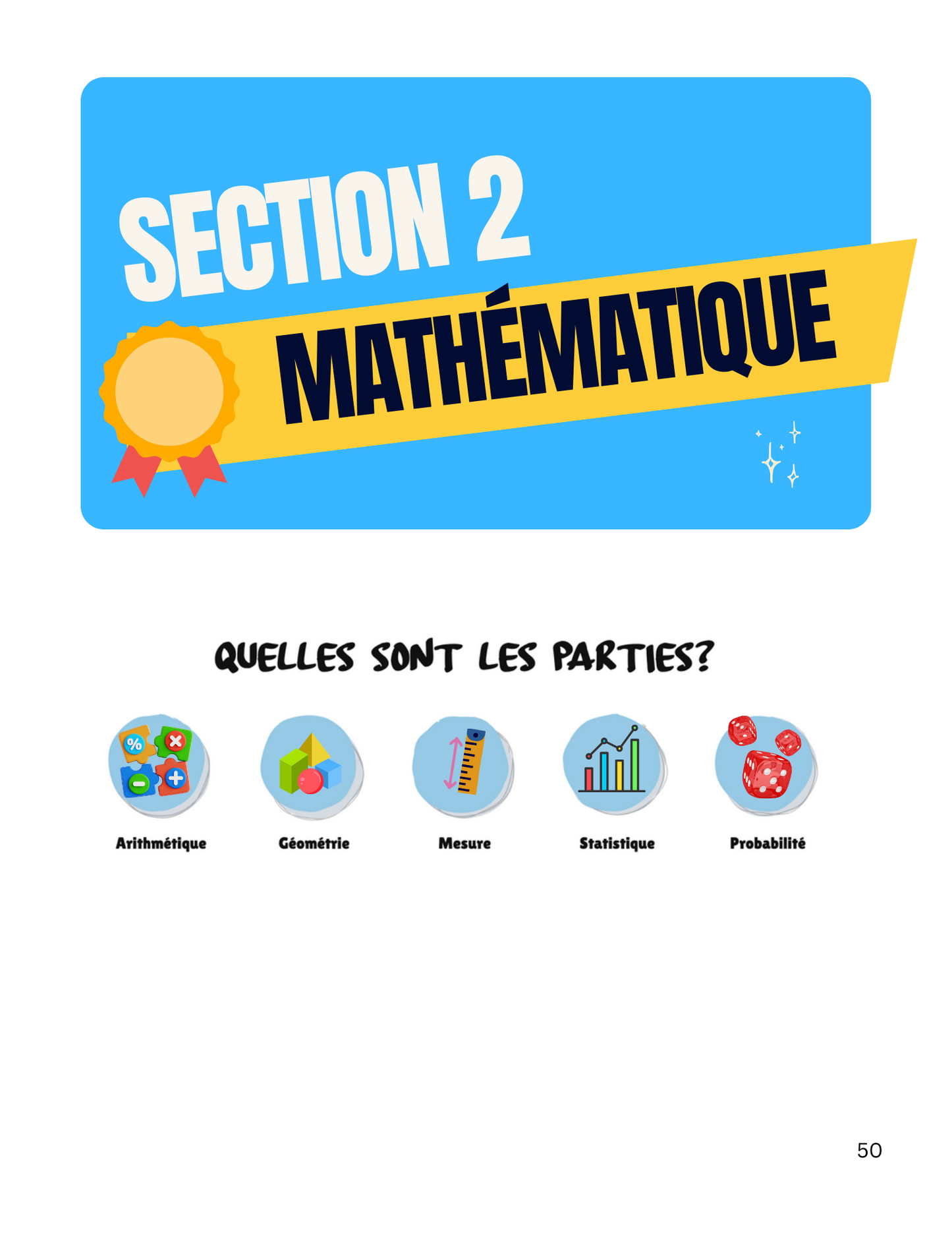 Pratique-Examen d'entrée au secondaire-Mathématiques