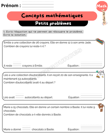 Tout le 1er cycle du primaire - 270 pages
