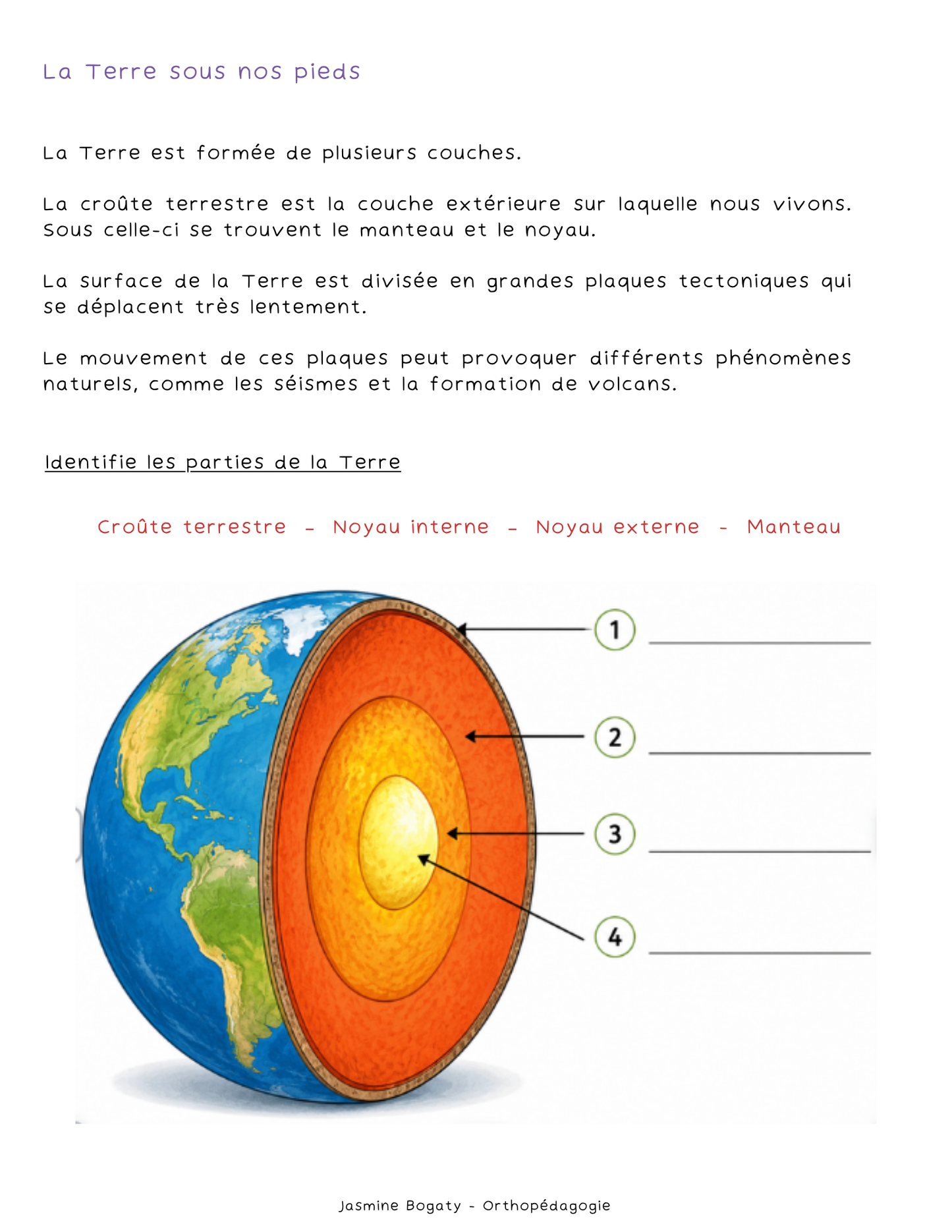 Sciences - 2e cycle