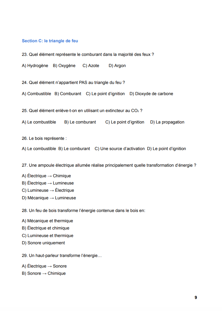 Pratique ministérielle | 4e secondaire | Sciences ST