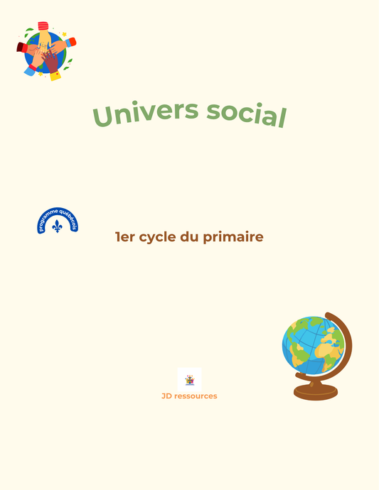 1er cycle- Univers social