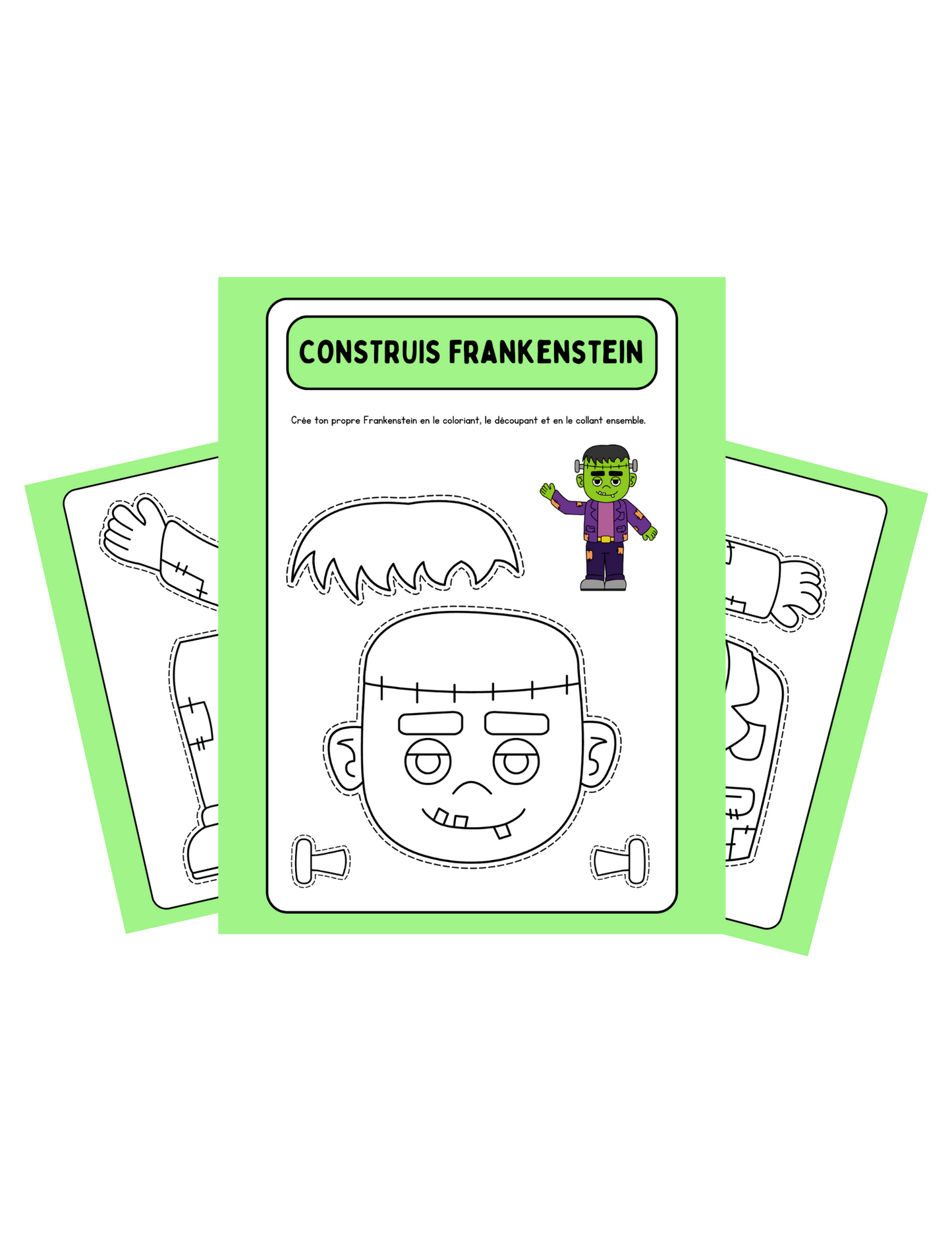 Cahier de jeux sur l'Halloween